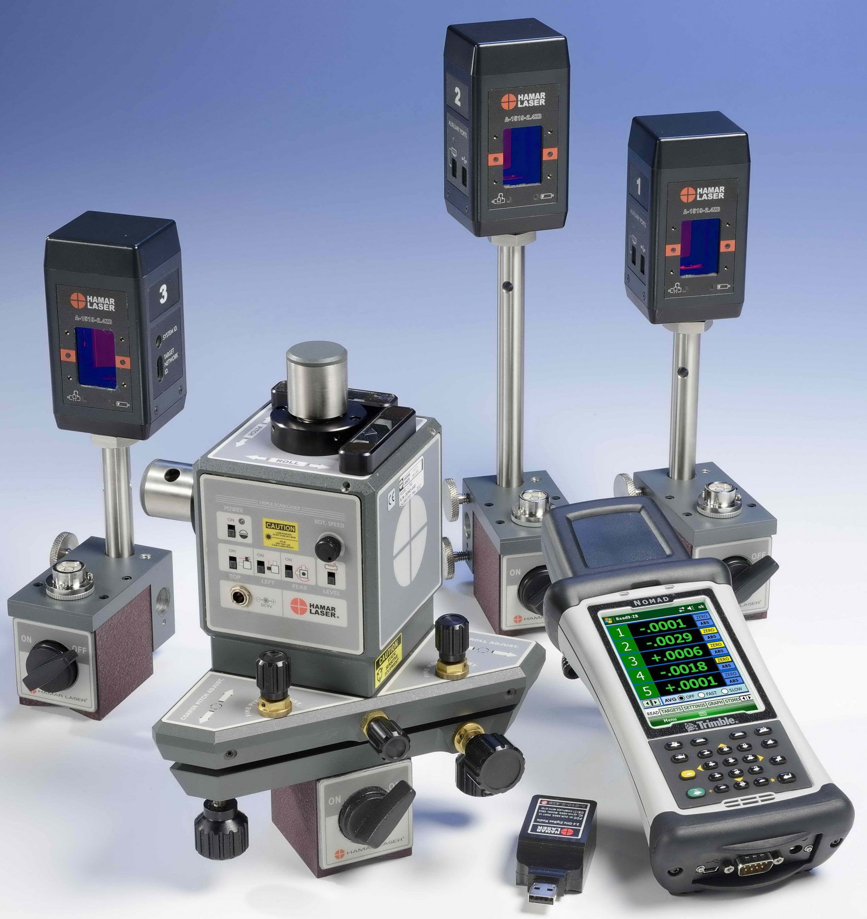 m&h LS-R-4.8 scanner laser pour machines-outils