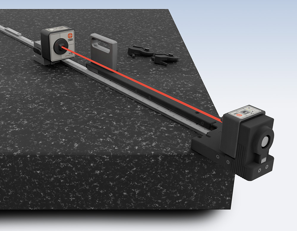 L-703SP Surface Plate Calibration System featuring a geometry based laser with fast setups and high repeatability. 30-60% faster than traditional methods
