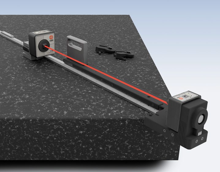 L-703SP Surface Plate Calibration System featuring a geometry based laser with fast setups and high repeatability. 30-60% faster than traditional methods